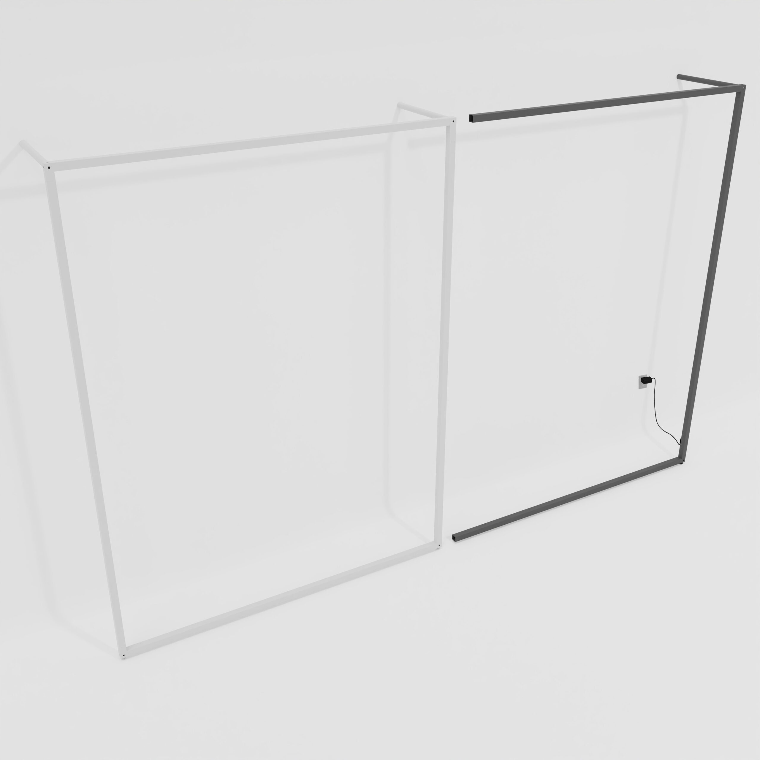 TQ Powered Wall Frame W-Spacer 72″X94″ Extension