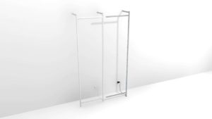 046201CE PLOT ILLUMINATED WALL MOUNTED UNIT 24''X94'' EXTENSION