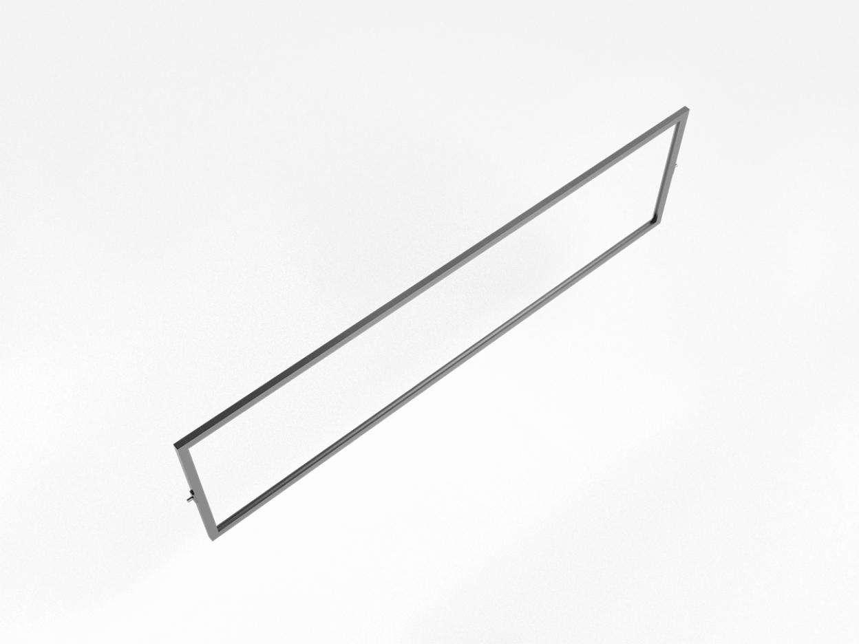 Acrobat Slim Signholder / Shelf 44”x12”