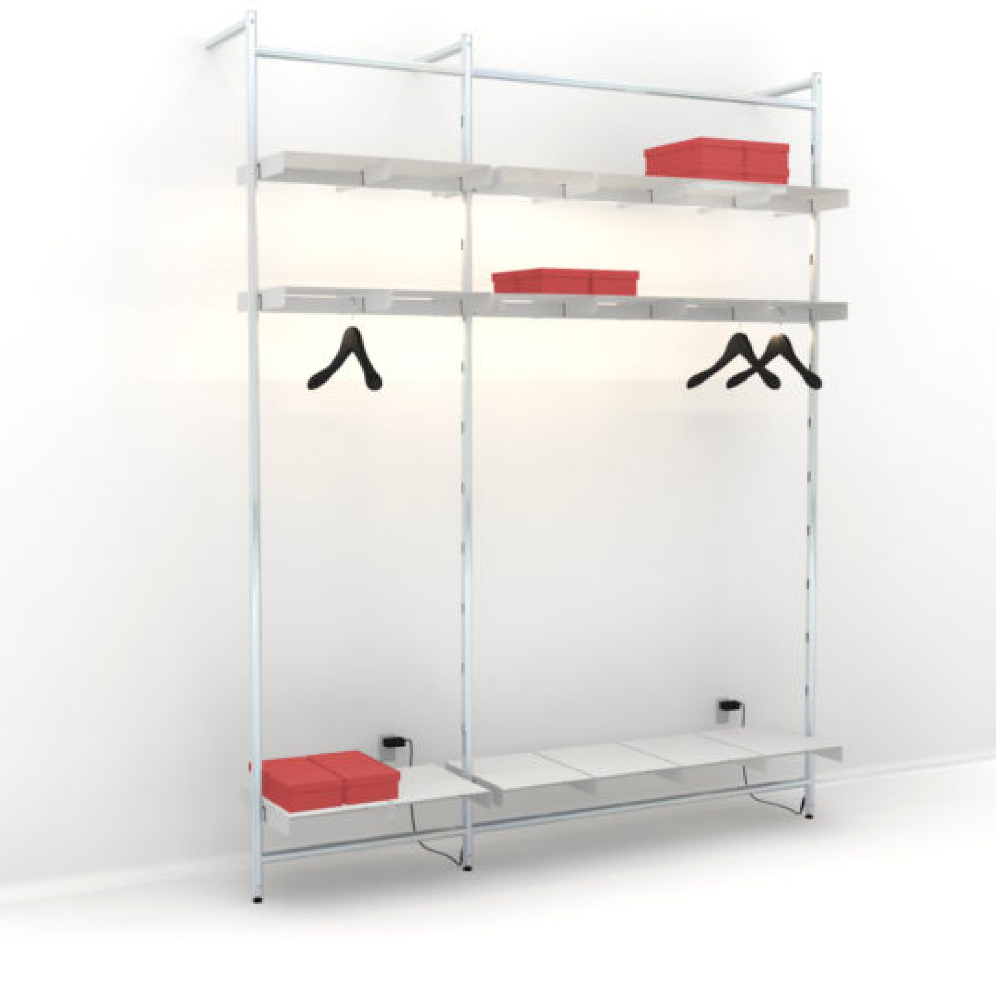 Plot Wall Mounted Kit 28 ALU