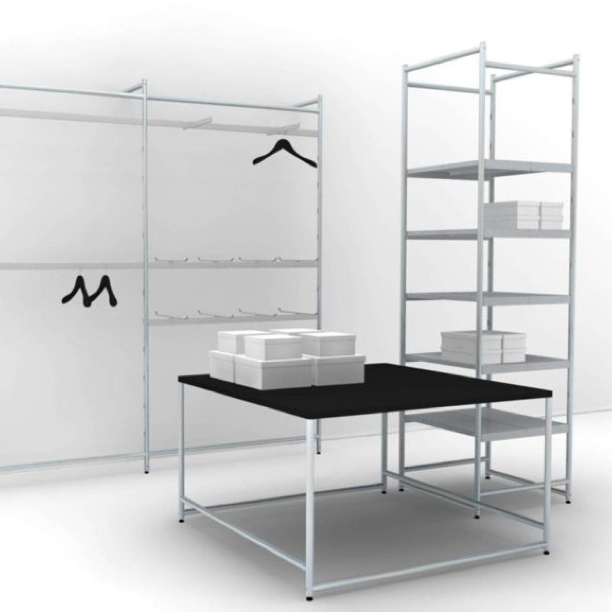Plot Wall Mounted Kit 3 ALU